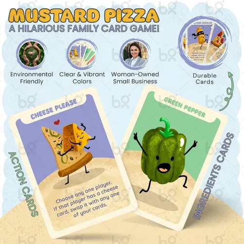 Miniatura 3 de Juego de cartas para la familia: divertido juego para niños, familias, adolescentes y adultos. Fácil y rápido. 2-6 jugadores a partir de 5 años