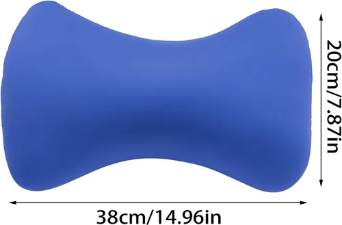 Miniatura 4 de Microbead - Almohada de viaje de 15 x 8 pulgadas para dormir de lado, almohadas de microcuentas, diseño ergonómico extra suave, cojín de apoyo