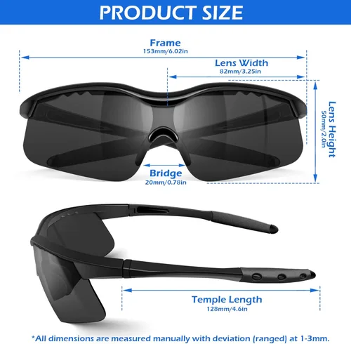 Miniatura 2 de OXG Paquete de 12 lentes de seguridad, ANSI Z87.1, resistentes a los impactos, antiatascos, para hombres, mujeres y jóvenes Gris