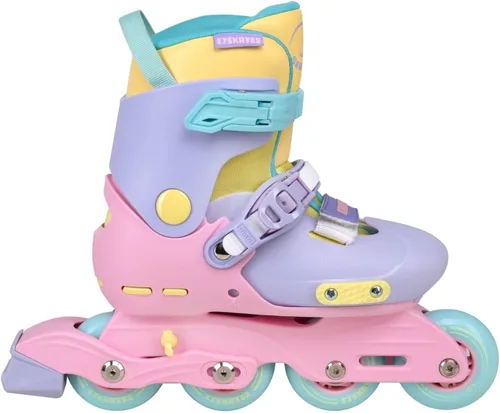 C SEVEN C7skates Nostalgic Jr. - Patines en línea para niñas, niños y jóvenes Jelly
