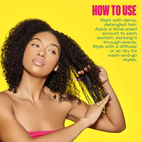 Miniatura 5 de Mielle Curl Forming Glaze – Kalahari Melón & Aloe Vera Gel de peinado de hidratación profunda para cabello seco, rizado y texturizado – Mejora