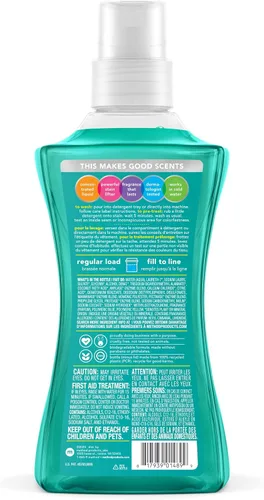 Miniatura 2 de Method Detergente líquido para lavandería; aroma a salvia de playa, removedor de manchas; 66 cargas por botella de 53.5 onzas; (paquete de 1)