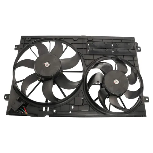 Miniatura 180 de TRQ Conjunto de ventilador de refrigeración del radiador CH3115205 compatible con Jeep Renegade 2019-2021