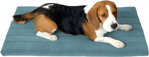 BALANCE Cama para Jaula de Perro, Colchoneta Ortopédica para Perro con Forro Impermeable, Alfombrilla de Espuma Lavable para Jaula para Mascotas