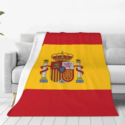 Miniatura 9 de Bonita manta de bandera de Costa Rica súper suave de 60 x 50 pulgadas para cama, sofá, silla, campamento, sala de estar y oficina Bandera de Costa