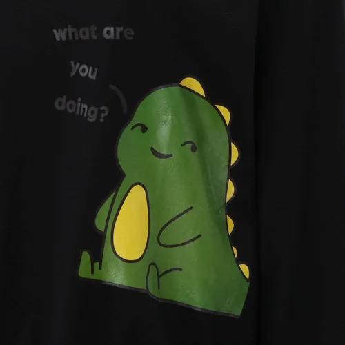 Miniatura 3 de Mensch Sudadera con capucha de dinosaurio para pareja, linda sudadera para el día de San Valentín, 1 pieza para él y ella