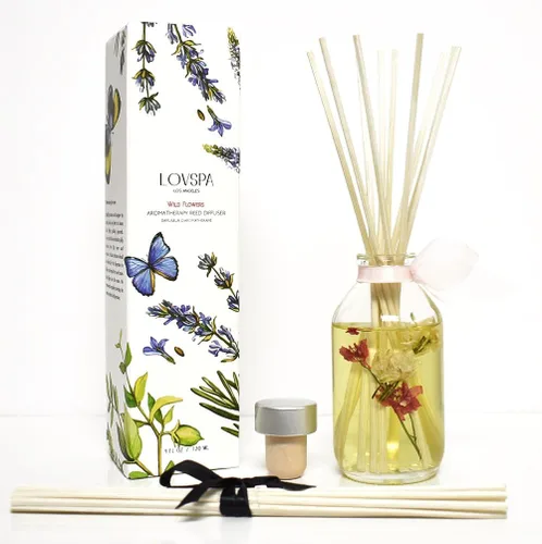 Miniatura 12 de Set de difusor de cañas, difusor de aceite perfumado con aroma a ámbar romántico y varillas, accesorios de fragancia para el hogar para decorar