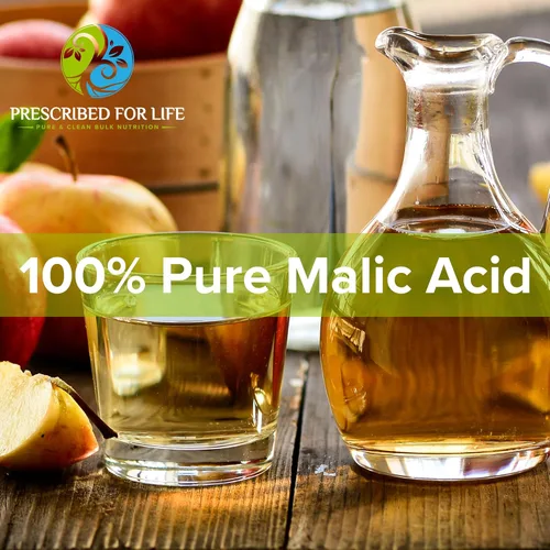 Miniatura 4 de Prescribed For Life L Polvo de ácido málico para la elaboración de vino y más, 100% ácido málico puro, grado USP, sin gluten, vegano, sin OMG