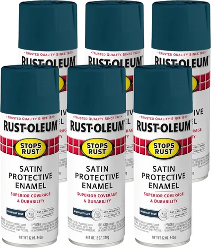 Miniatura 87 de Rust-Oleum 285092 - Pintura en aerosol para prevención del óxido, 12 onzas, transparente satinado Satinado claro