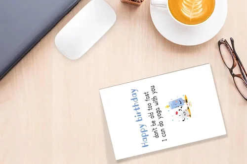 Miniatura 3 de Divertida tarjeta de felicitación de cumpleaños de diseño único, divertida tarjeta de felicitación para hermanas, madres, amigas, para expresar tus