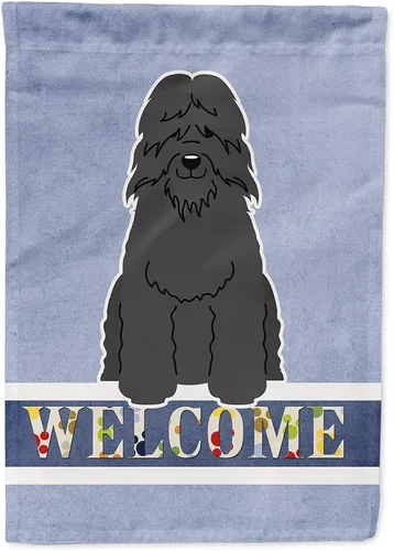 Miniatura 211 de Caroline's Treasures BB5622GF Airedale - Bandera de bienvenida para jardín, bandera decorativa para patio, exteriores, patio, parterres