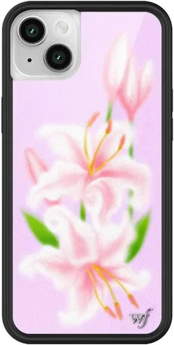 Miniatura 7 de Fundas Wildflower - Realización Par x Devon Lee Carlson, Compatible con Apple iPhone 13/14 Rojo, Ranas, Colaboración - Protector de goma negro