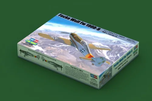 Miniatura 2 de Hobby Boss Kit de construcción de modelo de avión Focke-Wulf FW 190D-9
