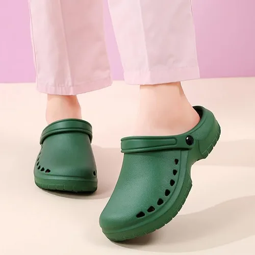 Miniatura 2 de Lightweight EVA Work Clogs for Men & Women, Non-Slip Professional Shoes for Kitchen, Hospital, Restaurant & Garden, Breathable Ventilated & Machine