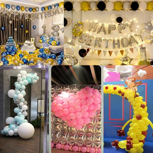 Miniatura 4 de COLOGO 5000 unidades de pegamento transparente para globos, puntos adhesivos extraíbles, 50 rollos de puntos de doble cara de cinta adhesiva