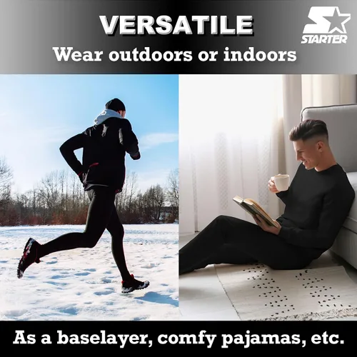 Miniatura 5 de Starter Conjunto de capa base para hombre, parte superior e inferior, camisas de compresión para hombres, pantalones de compresión para hombre