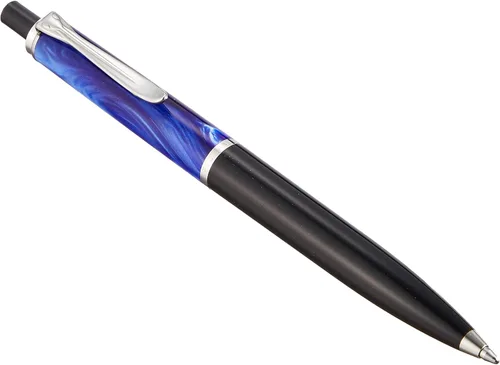 Miniatura 2 de Pelikan Bolígrafo K205, a base de aceite, azul mármol, clásico