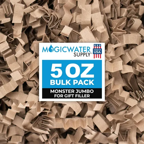 Miniatura 59 de MagicWater Papel de Corte Ondulado para Cestas de Regalo - 10 LB - Verde Militar - Perfecto para Relleno de Papel Triturado, Relleno de Cestas