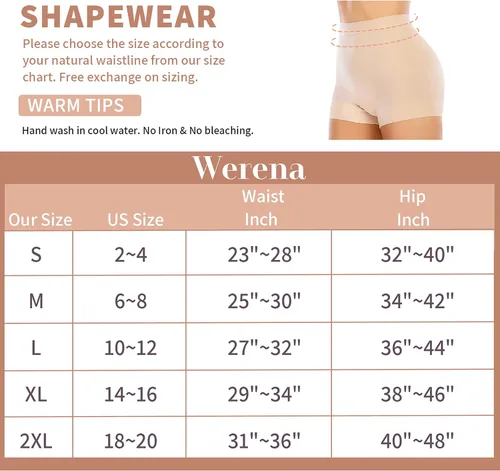 Miniatura 7 de Pantalones cortos moldeadores sin costuras para mujer, pantalones cortos para debajo del vestido, control de abdomen, ropa interior moldeadora