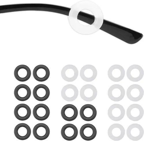 Miniatura 8 de Cojín de oreja para gafas, soporte de vidrio, agarre para las orejas, almohadillas de silicona antideslizantes para anteojos, ganchos para las 12