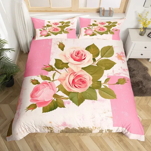 Miniatura 21 de Feelyou Juego de ropa de cama de animales del zoológico, tamaño individual, funda de edredón de animales de dibujos animados para adolescentes