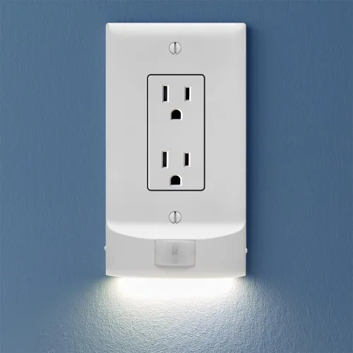 Miniatura 11 de 2 unidades - SnapPower MotionLight [para tomas decorativas] - Luces nocturnas LED con detección de movimiento incorporadas en la placa de pared