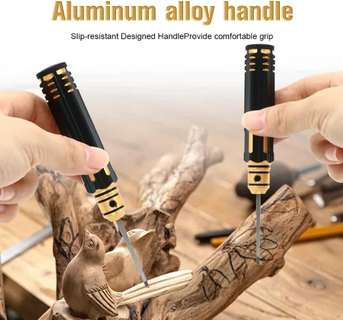 Miniatura 5 de Prime Model Scriber Kit de modelo de resina tallada Scribe línea de herramientas de corte Hobby cincel 7 cuchillas para reparación de autos RC