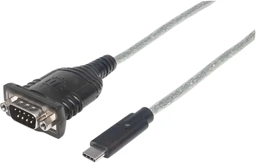 Miniatura 12 de Manhattan El convertidor USB a serie conecta un dispositivo serie a un puerto USB (205146) Adaptador serie USB-A a DB9 RS232 con cable de 18