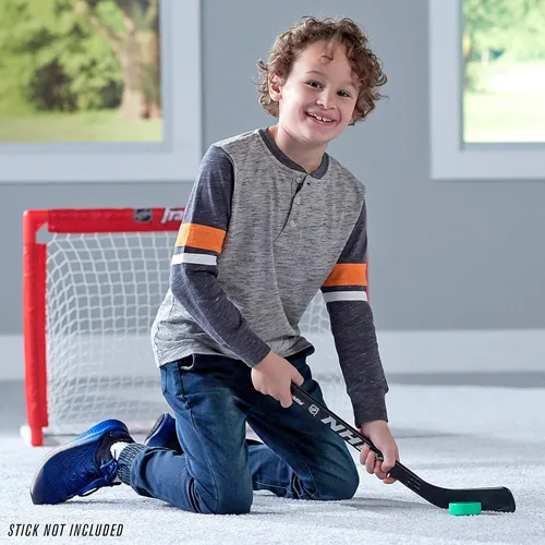 Miniatura 5 de Franklin Sports Mini Discos de Espuma para Hockey - Discos de Hockey de Rodillas en Interior para Niños - Paquete de 3 Discos de Espuma Blanda