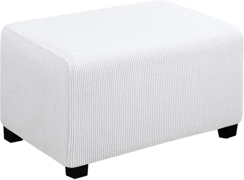 Miniatura 89 de Easy-Going Funda Elástica para Otomana Taburete de Almacenamiento Plegable Protector de Muebles Funda Rectangular Suave con Parte Inferior Elástica