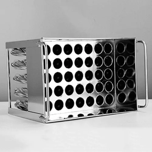Miniatura 7 de Molde para paletas de hielo, moldes de acero inoxidable, soporte para palitos de helado (40 unidades)