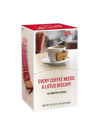 Galletas europeas Biscoff sin OGM, de Lotus