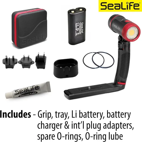Miniatura 8 de Sea Dragon - Luz subacuática de 2500F para buceo, brillante y potente, colores brillantes, ángulo de haz amplio, LED COB de 2500 lúmenes, para todas