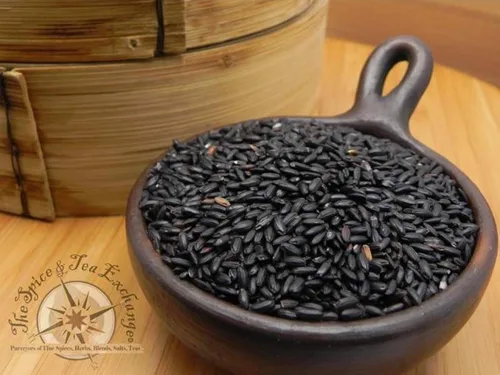 Miniatura 5 de Arroz negro 500 semillas sabor a nuez prohibido fácil de cultivar plantas orgánicas viables!