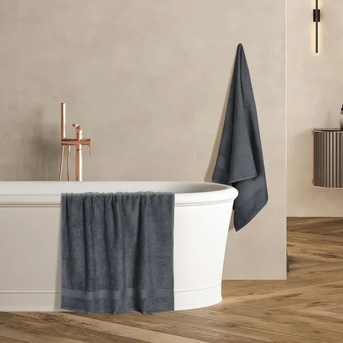 Miniatura 5 de GLAMBURG Juego de 2 Sábanas de Baño Extra Grandes de Algodón Premium de 700 GSM - 100% Algodón Peinado - 2 Sábanas de Baño 35x70 pulgadas - Calidad