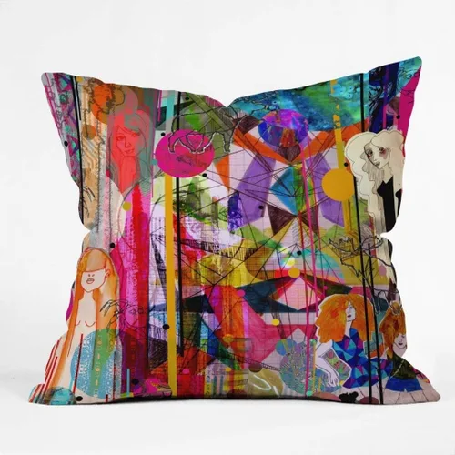 Deny Designs Aimee St Hill Illustration - Almohada (18 x 18 pulgadas)