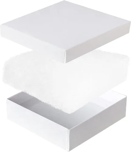 Miniatura 4 de batifine Cajas de regalo de joyería de cartón, paquete de 40 unidades, 3.5 x 3.5 x 1 pulgadas, caja de regalo pequeña con tapas, caja de joyería