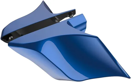 Miniatura 93 de Advanblack Barracuda - Cubiertas laterales estiradas plateadas (brillantes), paneles extendidos para Harley Touring Street Glide Road Glide Electra