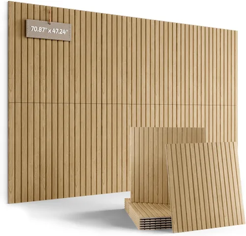 Miniatura 80 de Tablero de anuncios de fieltro grande de 36 x 24 pulgadas, alternativa al tablero de corcho – Paquete de 6 con 40 pestañas adhesivas extraíbles