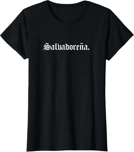 Miniatura 30 de Camiseta Salvadoreña Mujer, Negro