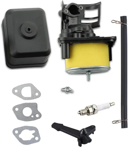 Miniatura 7 de Carburador Gx160 para Honda GX120 GX160 GX200 5.5HP 6.5 HP motor pequeño, reemplaza # 16100-ZH8-W61, incluye carcasa del filtro de aire con conjunto