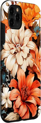 Miniatura 3 de Funda para iPhone 11 Pro Max Vintage Autumn Flower Fall Pumpkin Girl Women Fall