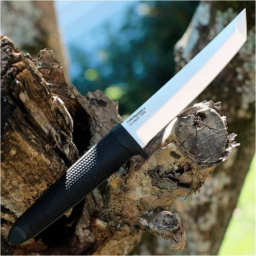 Miniatura 6 de COLD STEEL Tanto Lite - Cuchillo utilitario de caza al aire libre duradero y ligero alemán 4116 de acero inoxidable 4116, hoja fija de 6 pulgadas