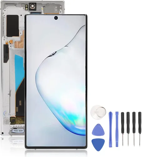 Miniatura 10 de Reemplazo de pantalla de teléfono para Galaxy Note 10 Plus, pantalla AMOLED de 6.8 pulgadas con soporte de huellas dactilares, ensamblaje