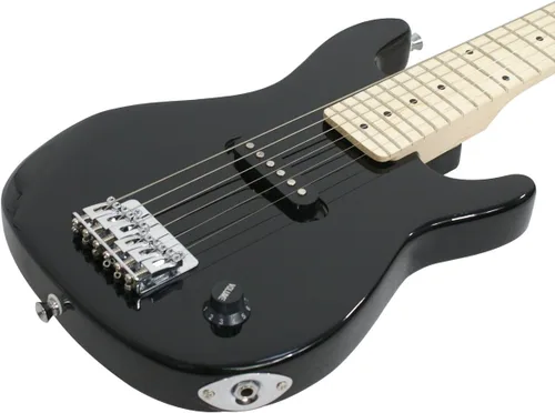 Miniatura 6 de Guitarra eléctrica para principiantes de 30 pulgadas con amplificador de 5 W y paquete de accesorios, bolsa de guitarra