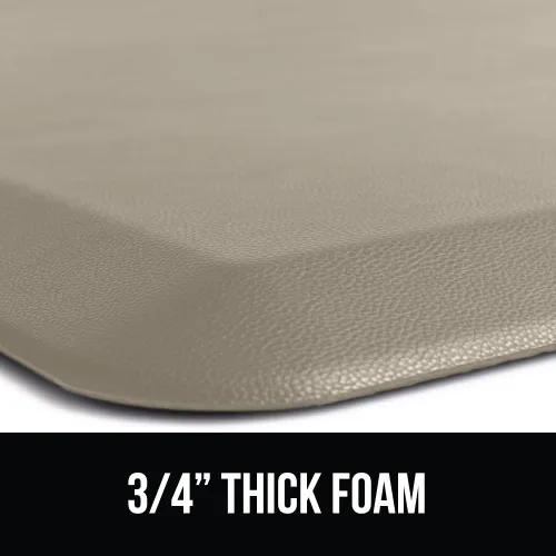 Miniatura 8 de GORILLA GRIP Alfombrillas de cocina cómodas y acolchadas para el suelo, superficie suave impermeable y resistente a manchas, alfombrilla antifatiga