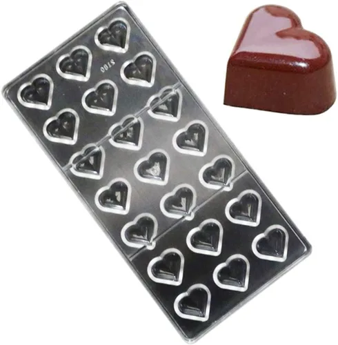 Miniatura 23 de Molde de Policarbonato para Chocolate Molde de Caramelo DIY Plástico Duro Transparente Utensilios de Repostería Herramientas de Pastelería 4