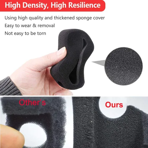 Miniatura 6 de Funda de espuma Windslayer para GoPro Hero 8 Reducción de ruido de viento Esponja Cubierta protectora Parabrisas para grabación de audio y video
