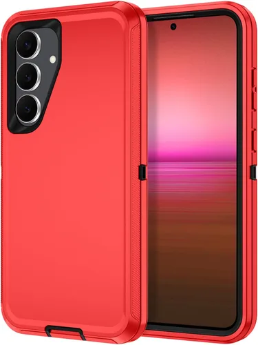 Miniatura 53 de I-HONVA para Samsung Galaxy S21 FE 5G, Funda Resistente a Golpes, Polvo y Caídas de 3 Capas, Protección Completa del Cuerpo