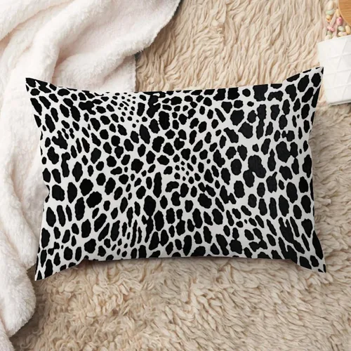 Miniatura 42 de ArogGeld Funda de almohada lumbar, estampado de guepardo verde, leopardo, estampado de leopardo, manchas de animales, almohada decorativa verde, A-17